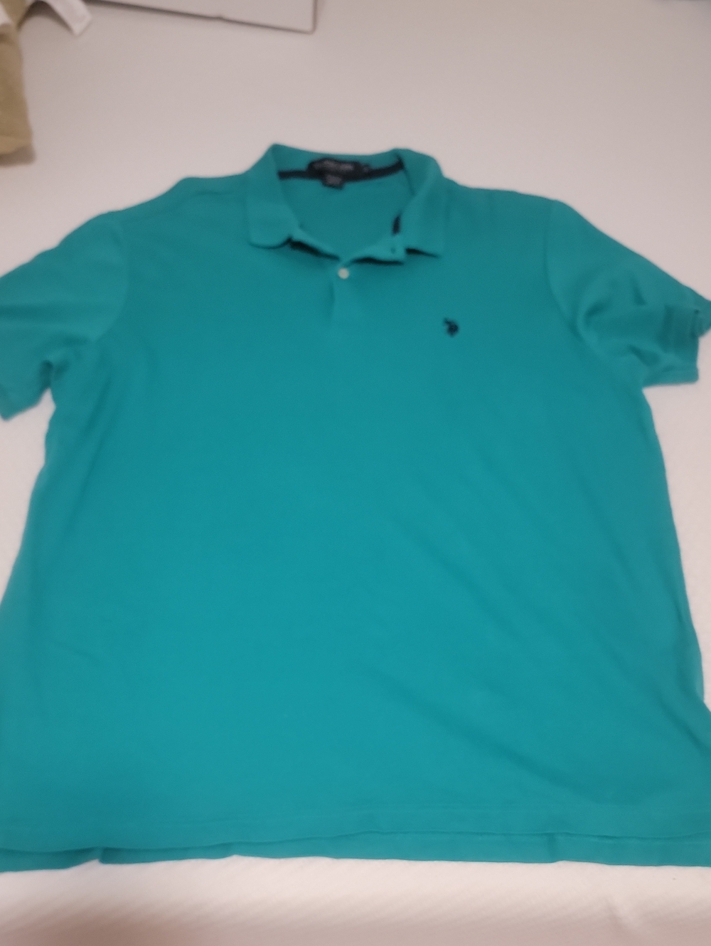 U.S. Polo Assn. Men's Polo Shirt - Teal (A2)
